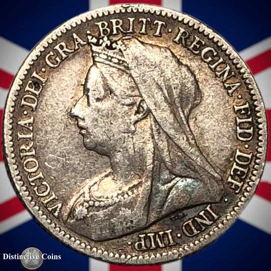 Great Britain 1900 Six Pence GB1473