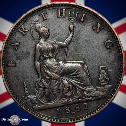 Great Britain 1881 H Farthing 1/4d GB3952