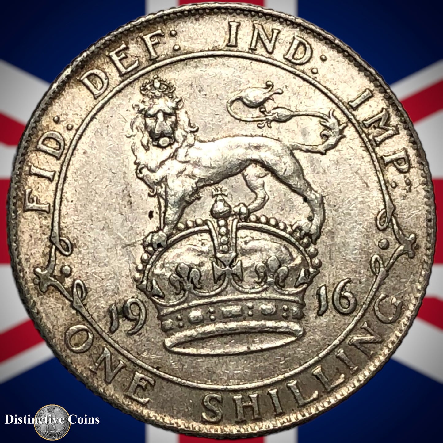 Great Britain 1916 One Shilling GB0965