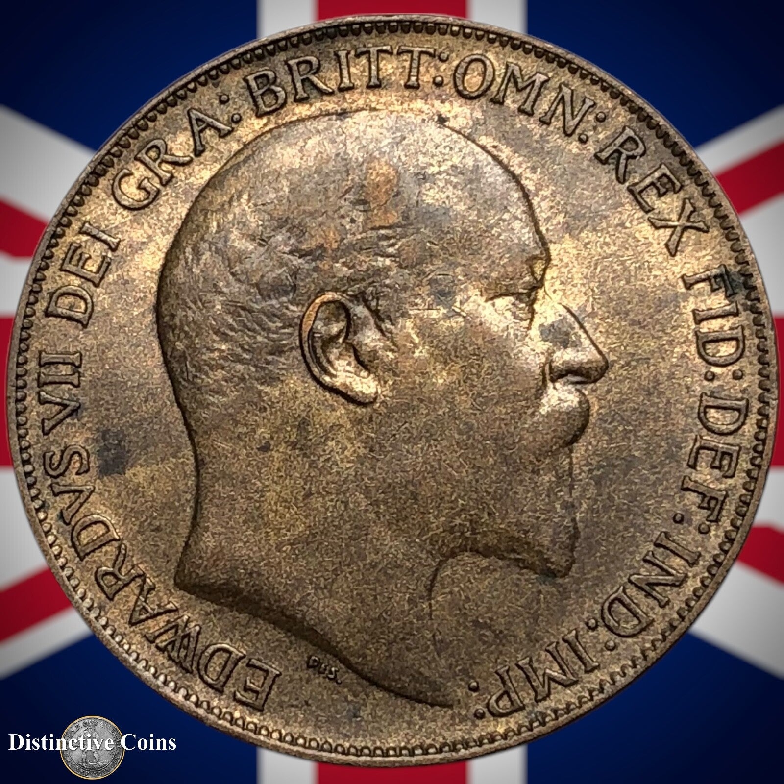 Great Britain 1908 Penny 1d GB6709