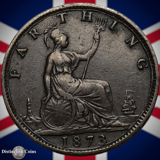 Great Britain 1873 Farthing 1/4d GB3699