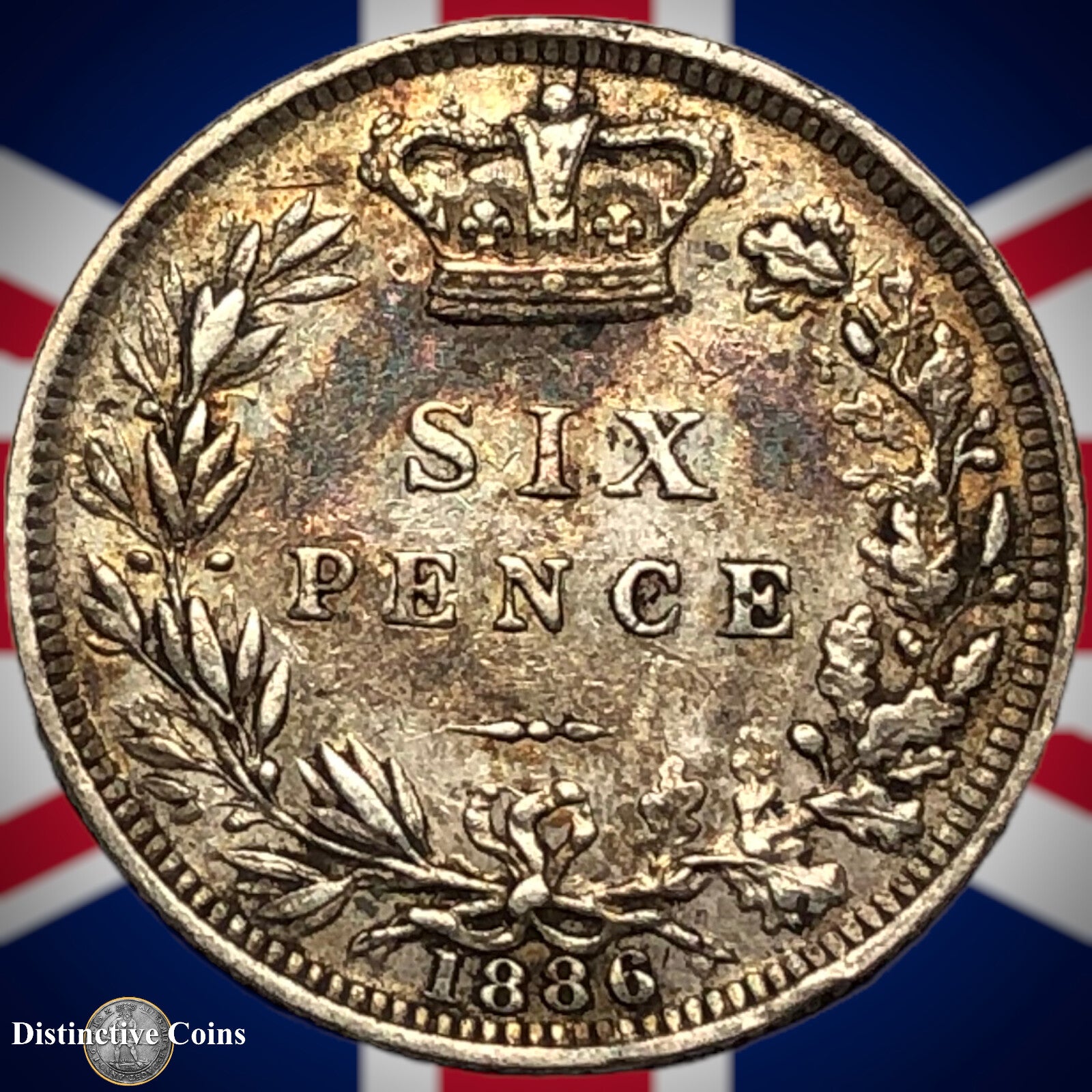 Great Britain 1886 Six Pence GB2640