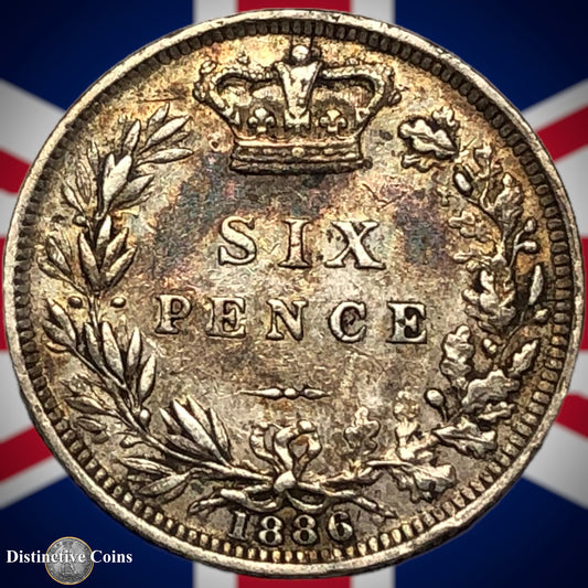 Great Britain 1886 Six Pence GB2640