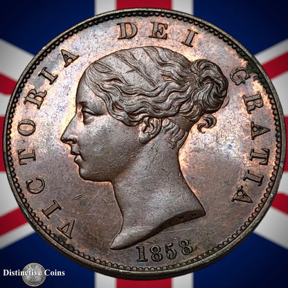 Great Britain 1858 Half Penny 1/2d GB5338