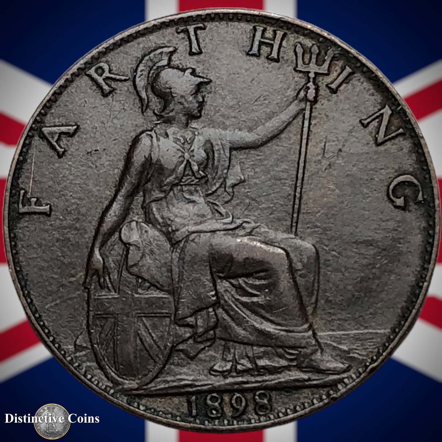 Great Britain 1898 Farthing 1/4d GB4456