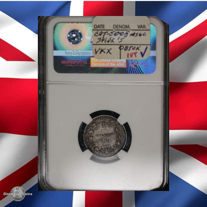 Great Britain 1836 6 Pence NGC AU Details Surface Hairlines