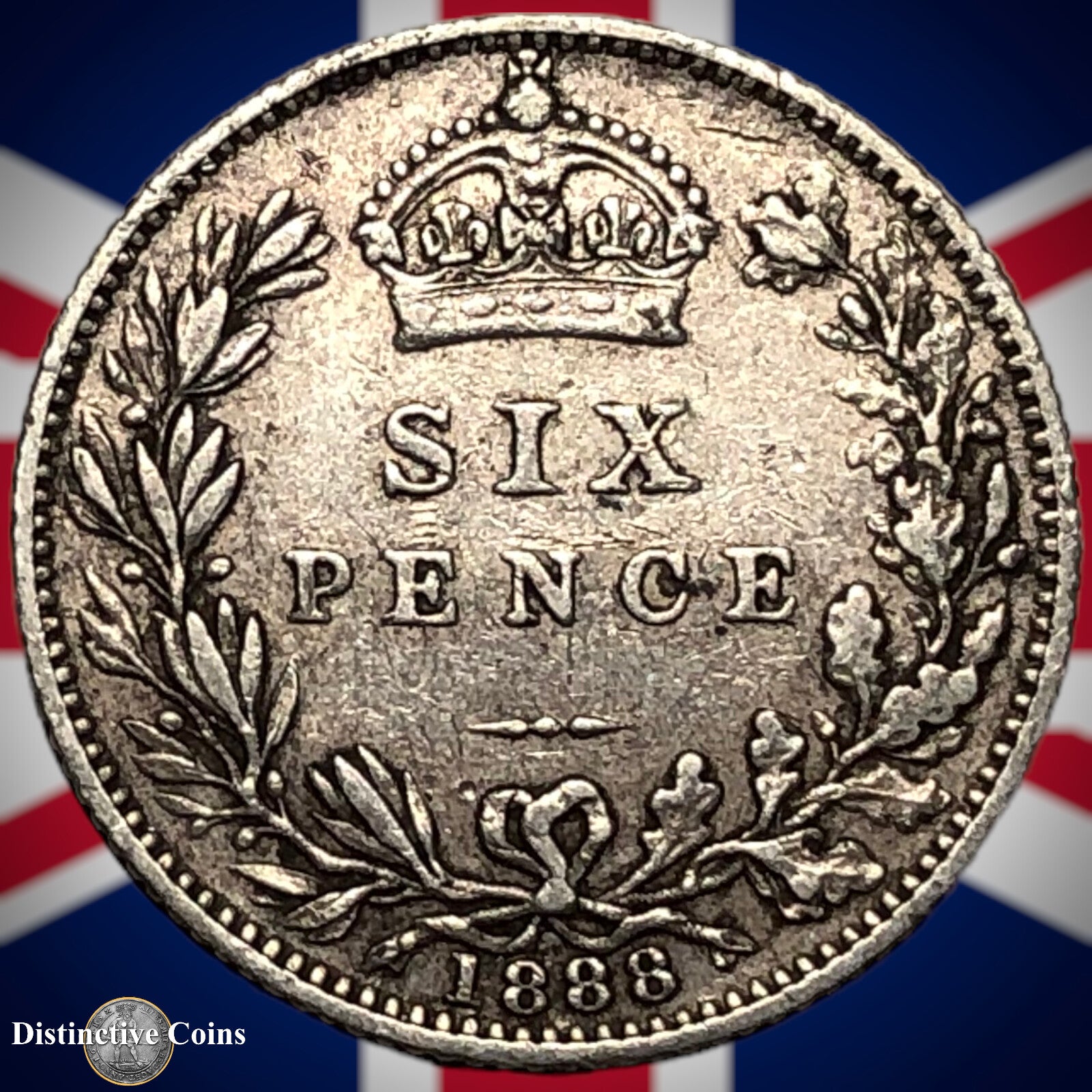 Great Britain 1888 Six Pence GB2705