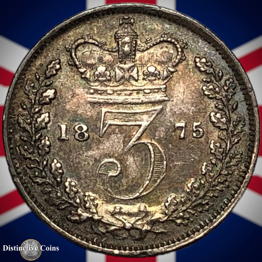 Great Britain 1875 Three Pence GB1876