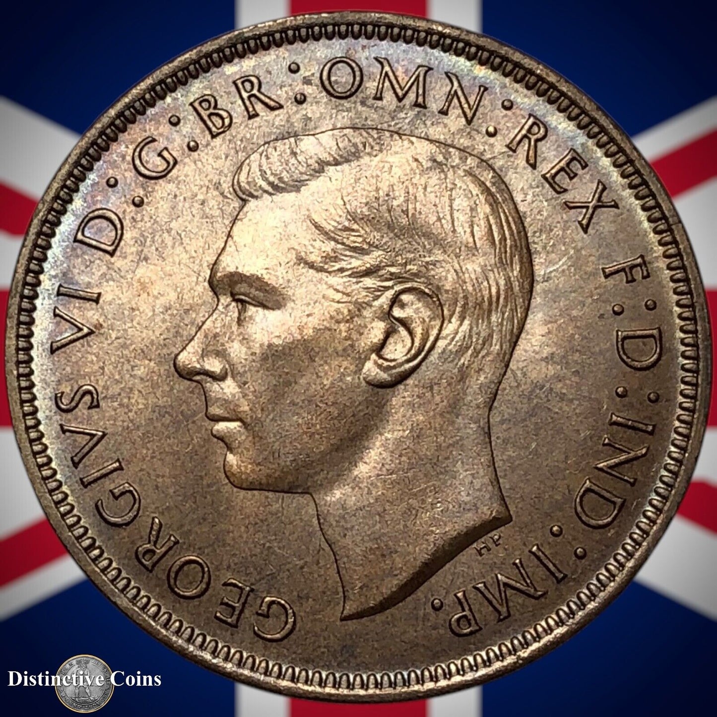 Great Britain 1945 Penny 1d GB7284