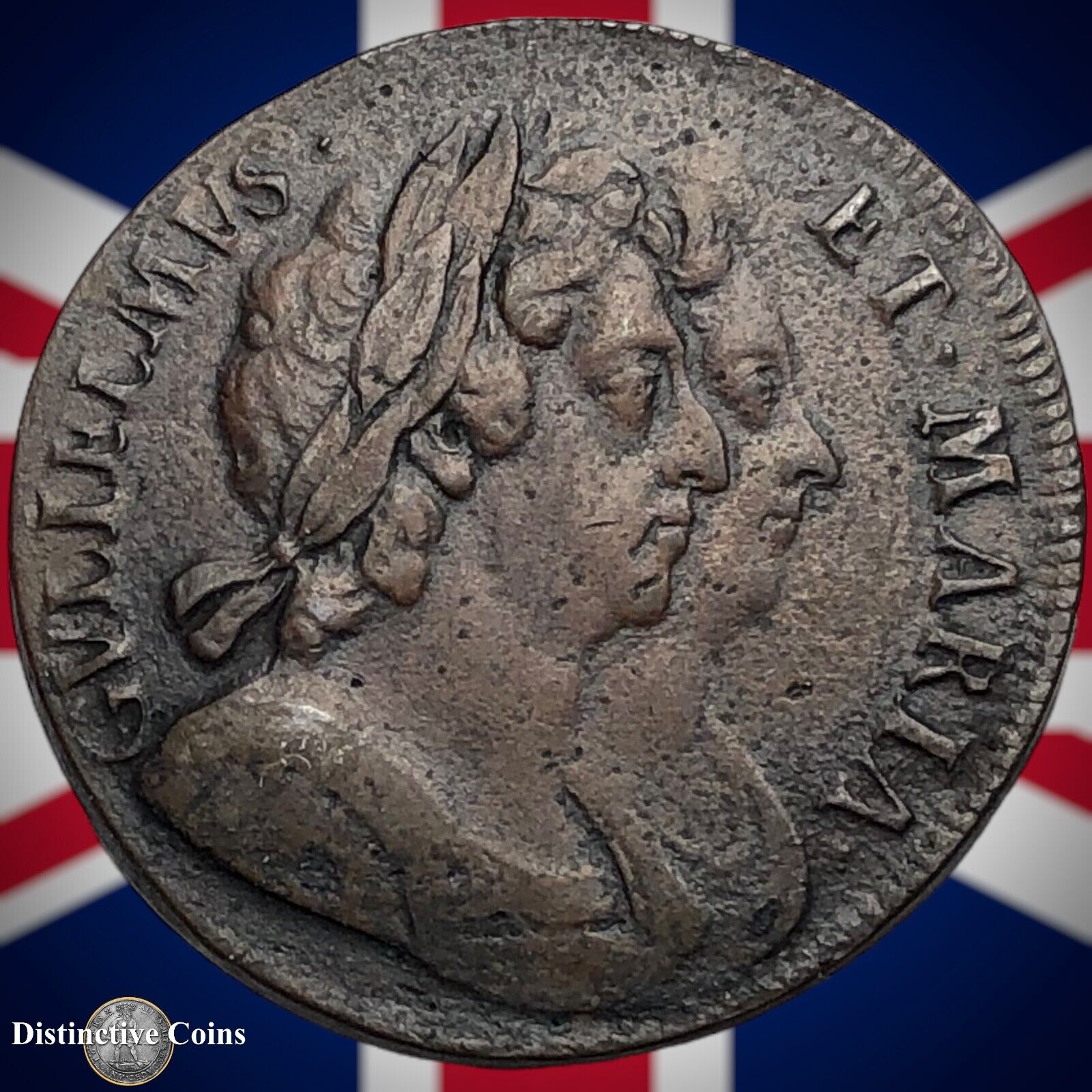 Great Britain 1694 Half Penny 1/2d GB5012