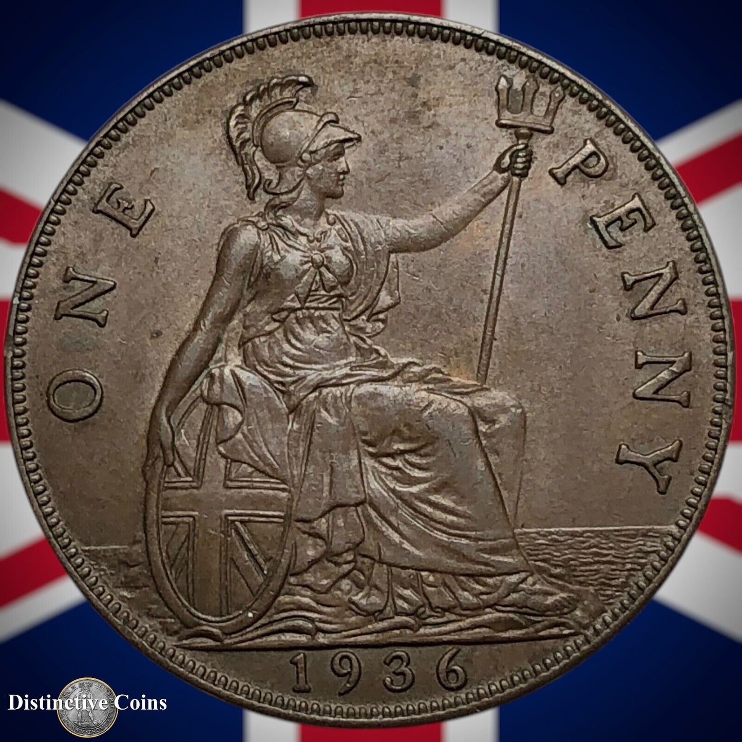 Great Britain 1936 Penny 1d GB7181