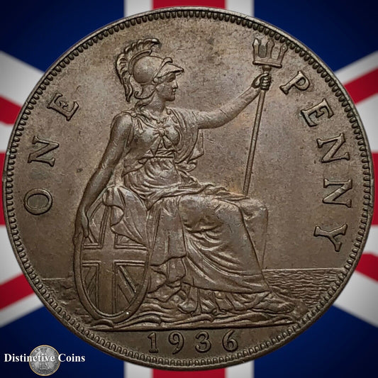 Great Britain 1936 Penny 1d GB7181