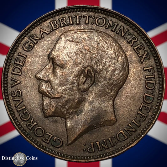 Great Britain 1925 Farthing 1/4d GB4810