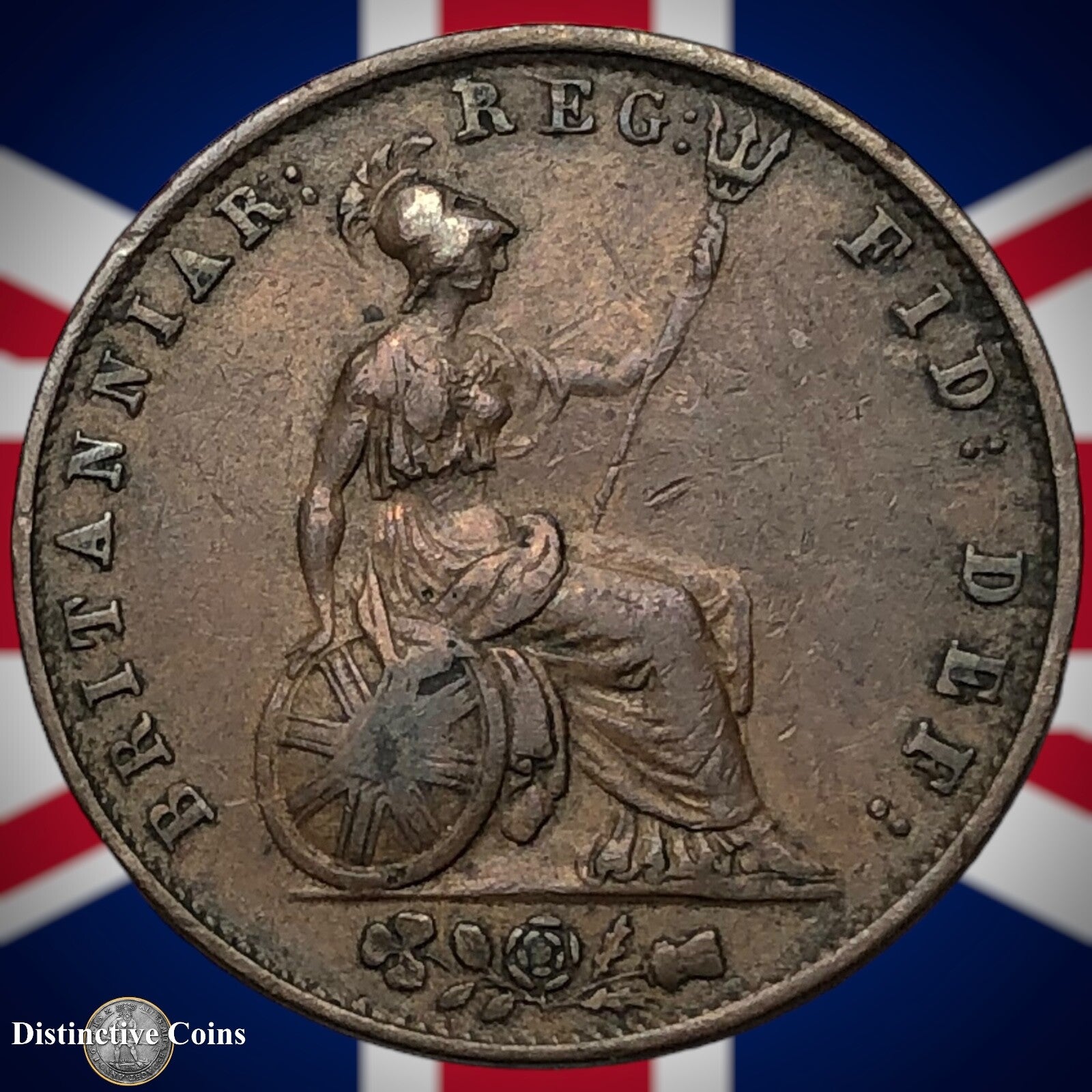 Great Britain 1853 Half Penny 1/2d GB5248