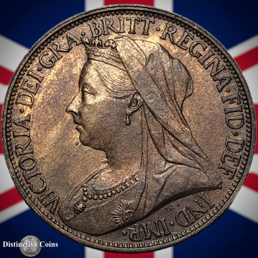 Great Britain 1896 Farthing 1/4d GB4432