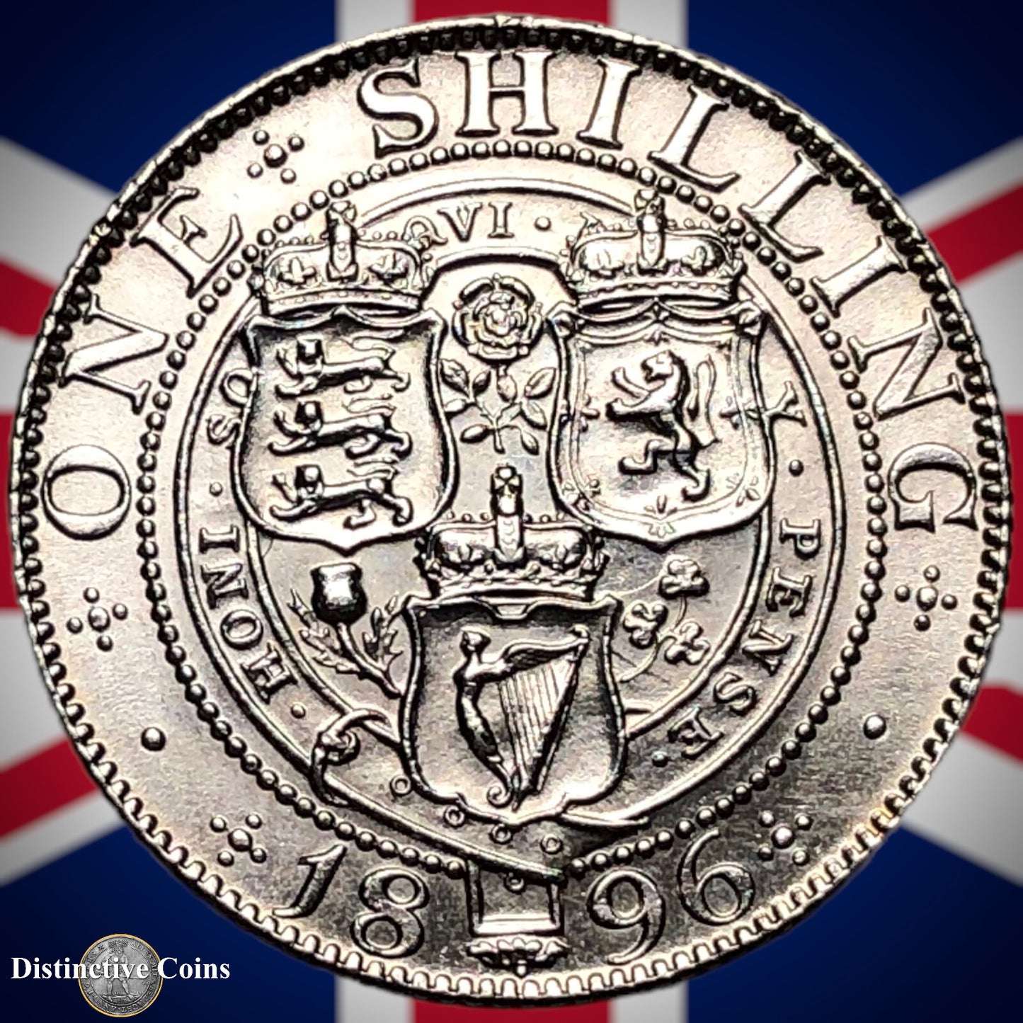 Great Britain 1896 British One Shilling GB0668