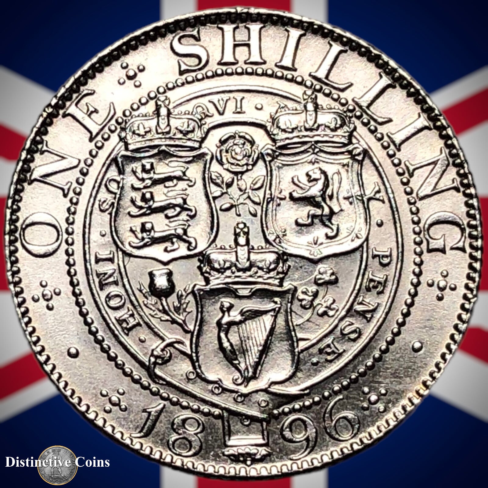 Great Britain 1896 British One Shilling GB0668