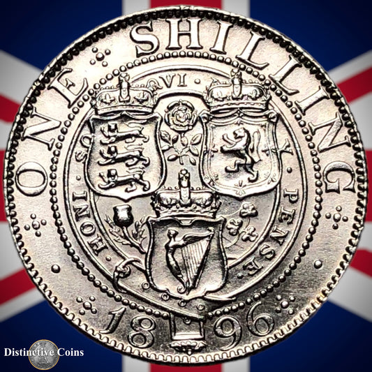 Great Britain 1896 British One Shilling GB0668