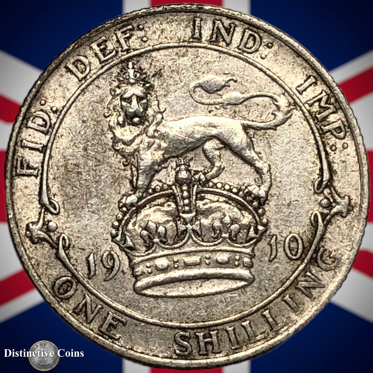 Great Britain 1910 British One Shilling GB0881