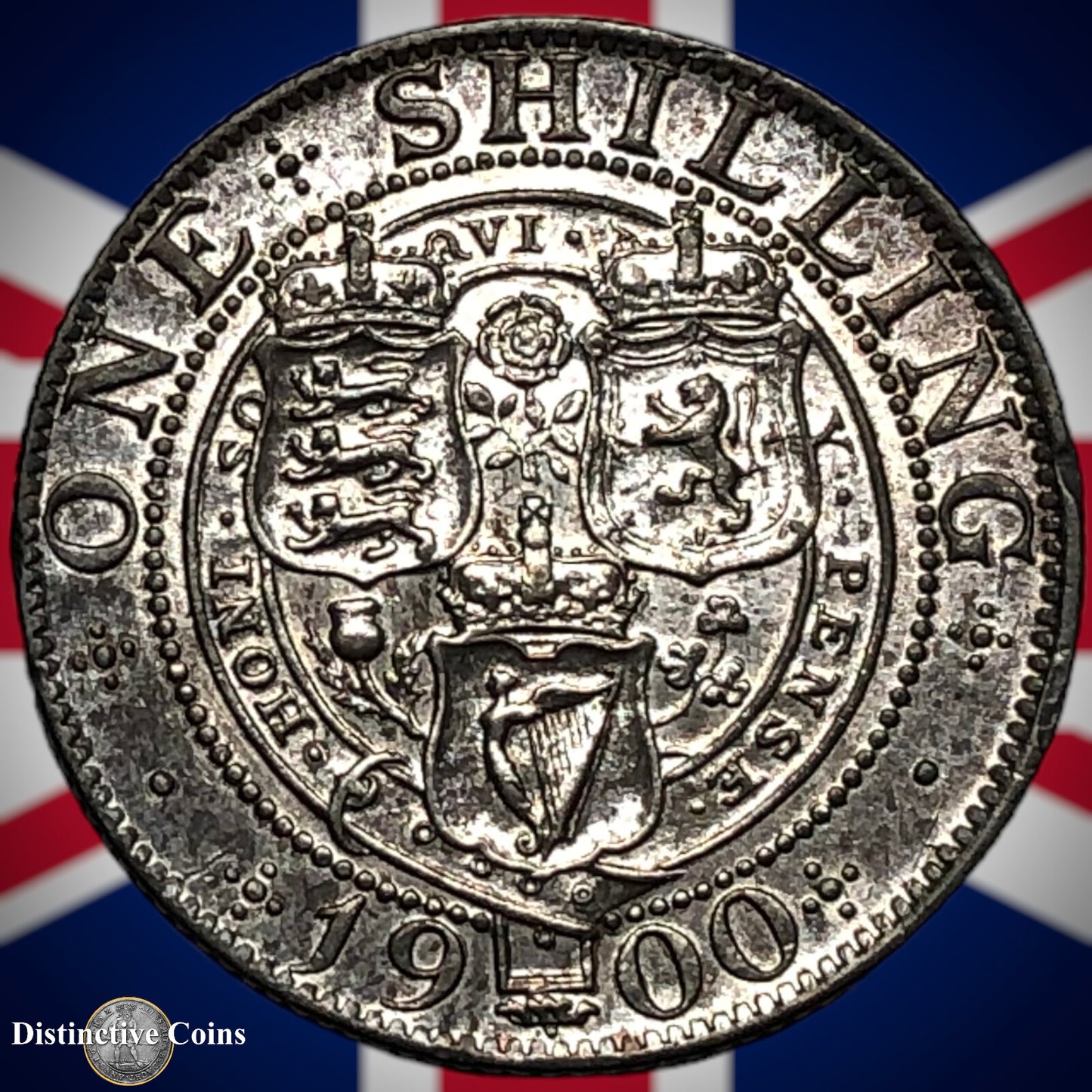 Great Britain 1900 British One Shilling GB0730