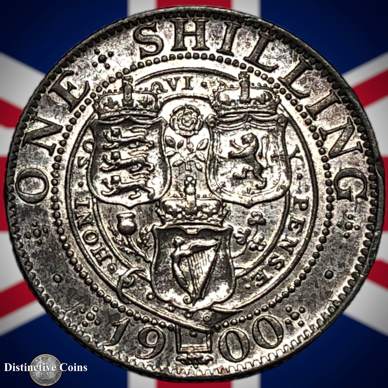 Great Britain 1900 British One Shilling GB0730