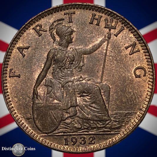Great Britain 1932 Farthing 1/4d GB4920