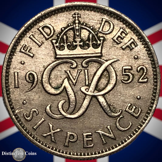 Great Britain 1952 Six Pence GB1807