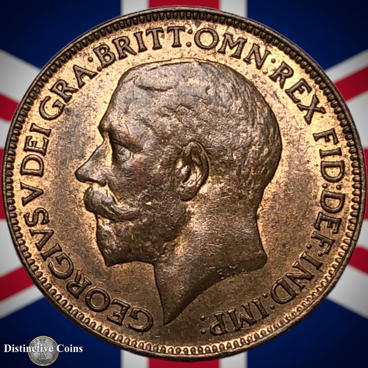 Great Britain 1922 Farthing 1/4d GB4769