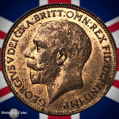 Great Britain 1924 Farthing 1/4d GB4796