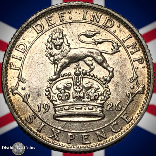 Great Britain 1926 Six Pence GB1671