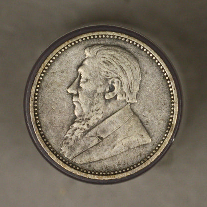 South Africa 1894 6 Pence VF 