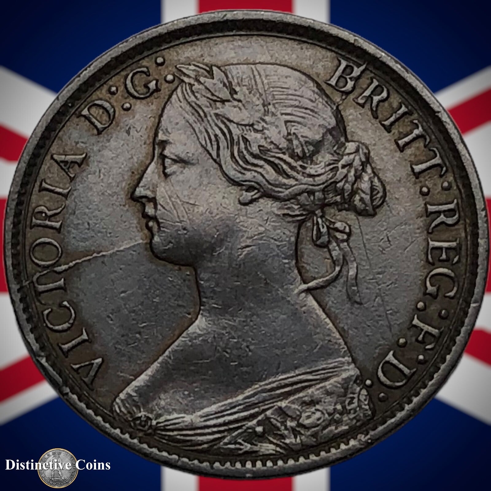 Great Britain 1872 Farthing 1/4d GB3654
