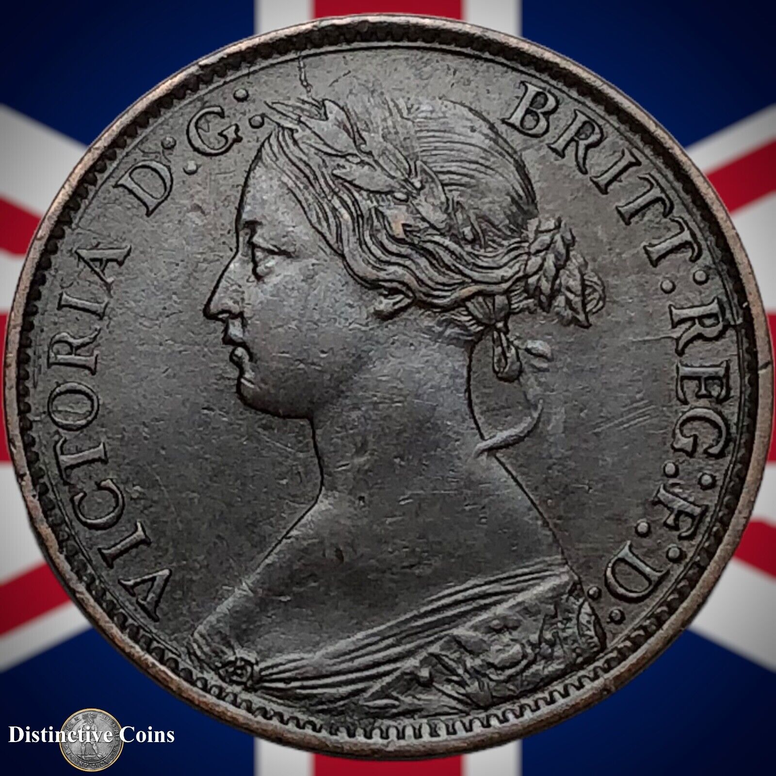 Great Britain 1869 Farthing 1/4d GB3638