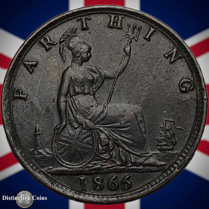 Great Britain 1866 Farthing 1/4d GB3590
