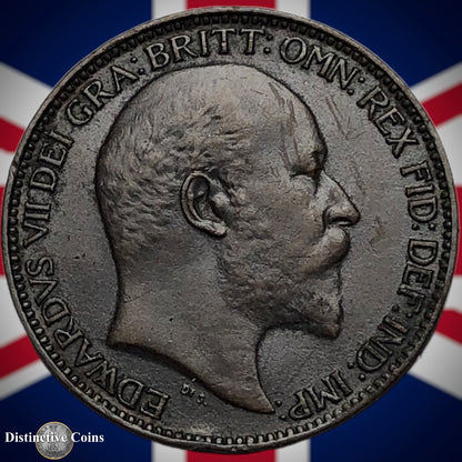 Great Britain 1906 Farthing 1/4d GB4589