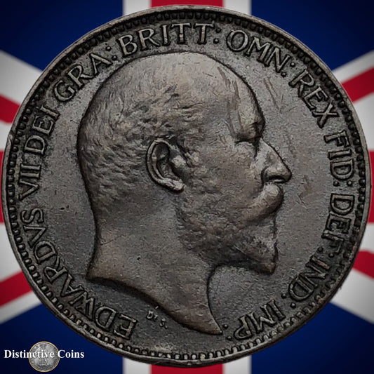 Great Britain 1906 Farthing 1/4d GB4589