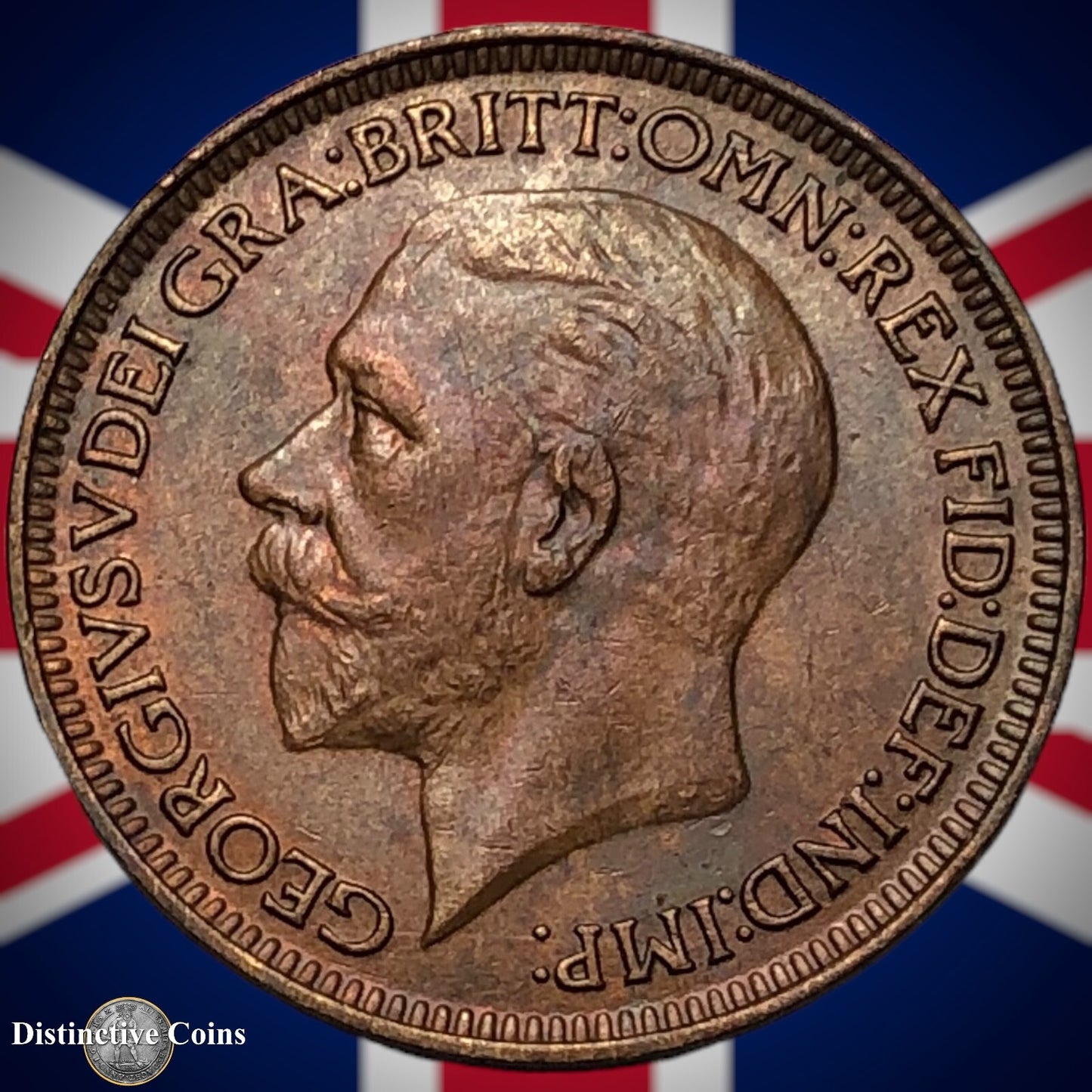 Great Britain 1933 Farthing 1/4d GB4941