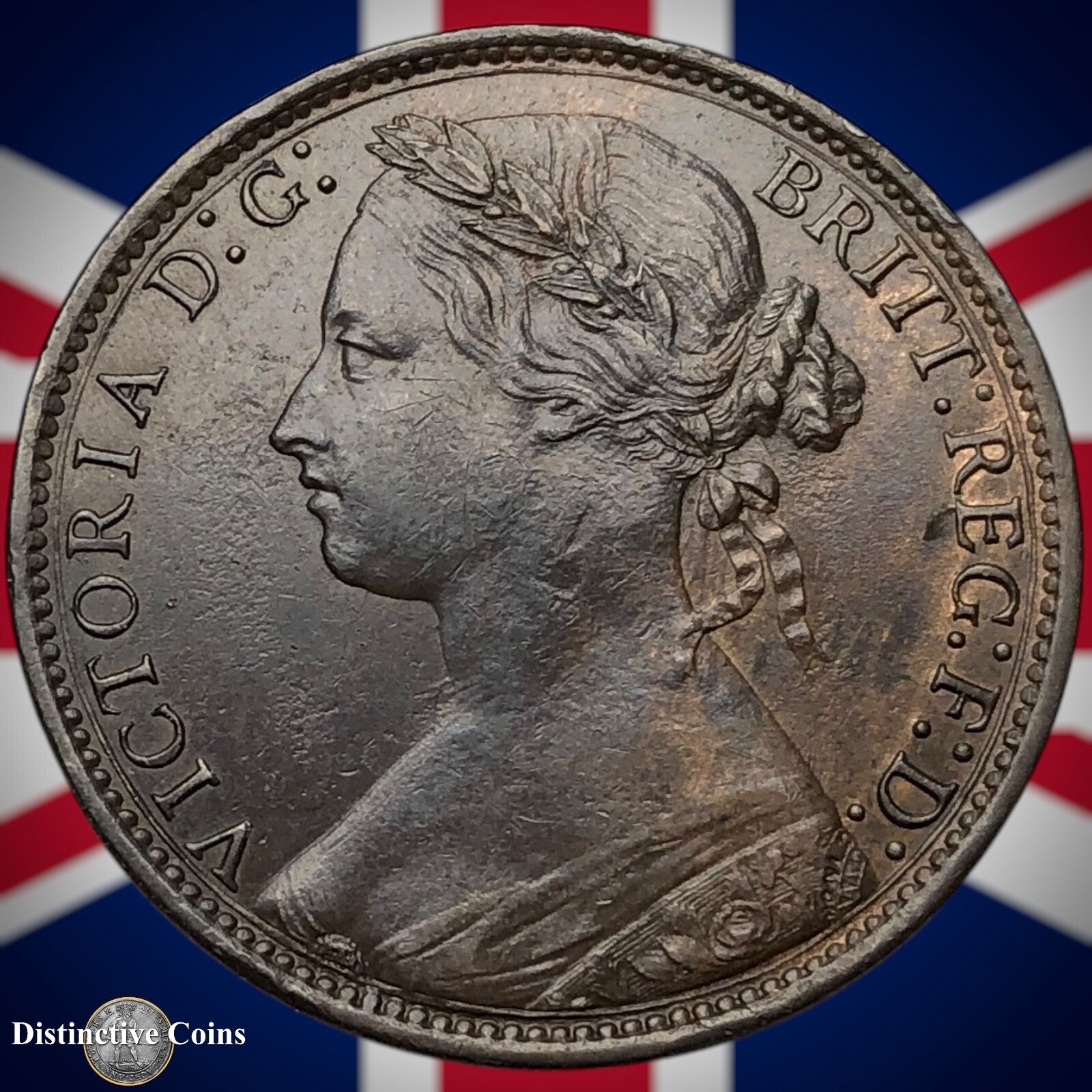 Great Britain 1875 Penny 1d GB6369