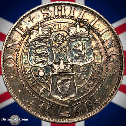 Great Britain 1898 British One Shilling GB0681
