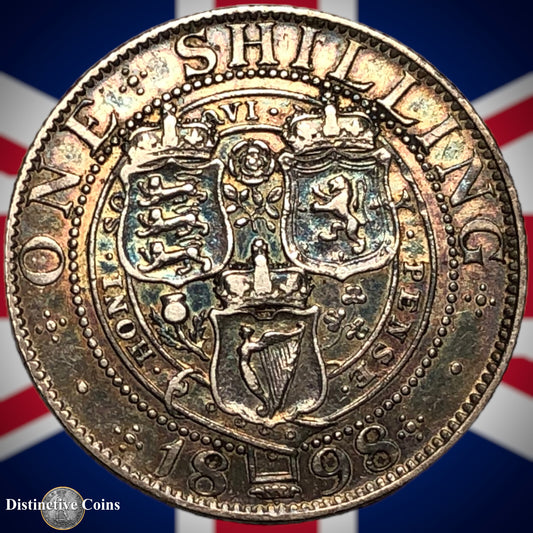 Great Britain 1898 British One Shilling GB0681