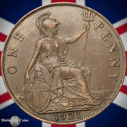 Great Britain 1921 Penny 1d GB6971