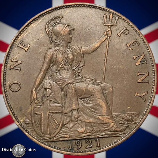 Great Britain 1921 Penny 1d GB6971