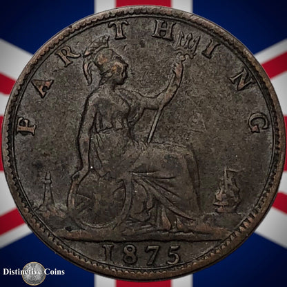 Great Britain 1875 Farthing 1/4d GB3730