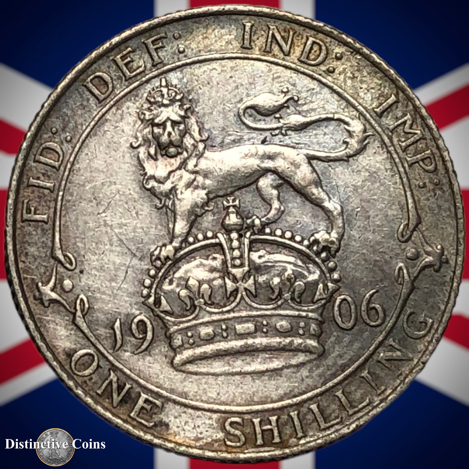 Great Britain 1906 British One Shilling GB0826