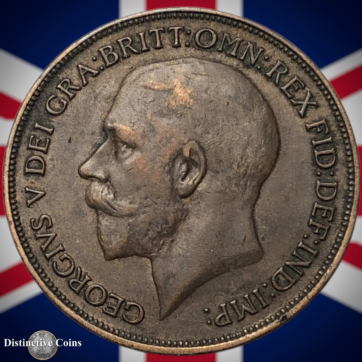Great Britain 1918 Penny 1d GB6867