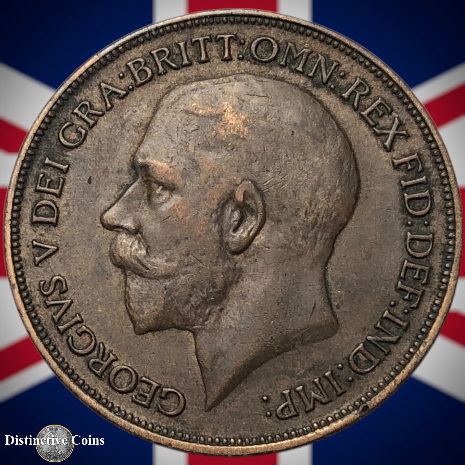 Great Britain 1918 Penny 1d GB6867