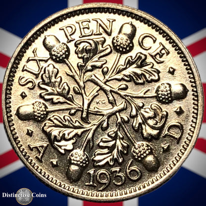 Great Britain 1936 Six Pence GB1711