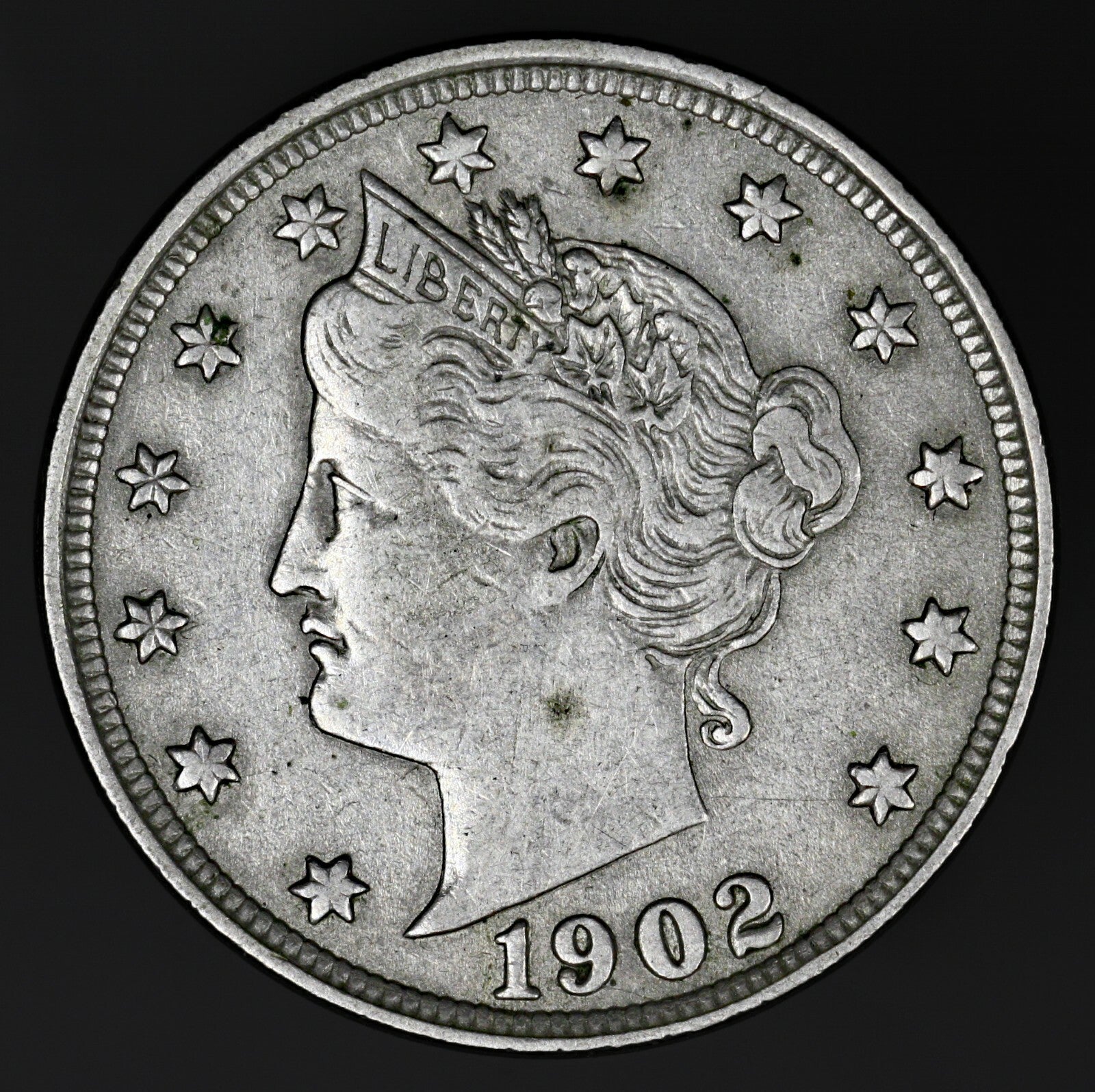 US 1902 Liberty Nickel  A3231