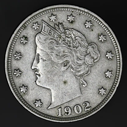 US 1902 Liberty Nickel  A3231