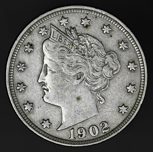 US 1902 Liberty Nickel  A3231